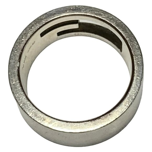 Auth GUCCI - Silver Ring #5 3/8 - Picture 5 of 5